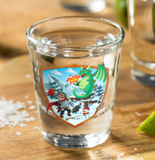 Holiday Shot Glass